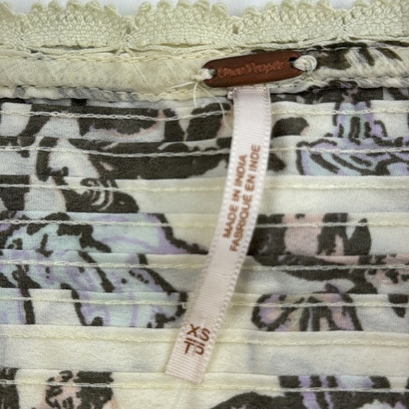 NWT Free People Weekend Plans Floral Bodysuit size XS - Picture 6 of 15